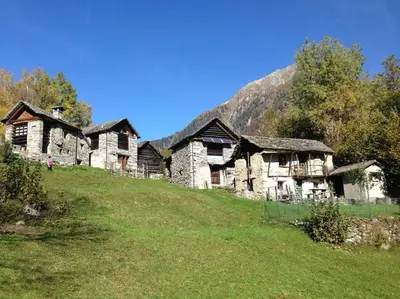 Naturlandschaft in der Nähe des Chalets