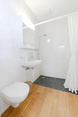Ein Badezimmer in der Unterkunft Terrace Apartment Einigen