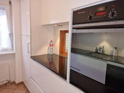 Küche/Küchenzeile in der Unterkunft Apartment Haus Attila