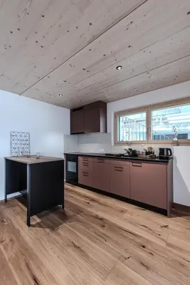 Küche/Küchenzeile in der Unterkunft Studio 47
