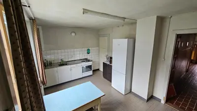 Küche/Küchenzeile in der Unterkunft Chalet Bärgsunne