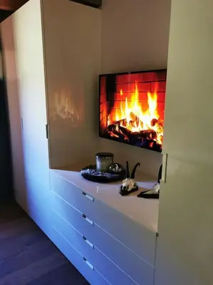 TV/Unterhaltungsangebot in der Unterkunft Charmante Loft Wohnung in den Bergen