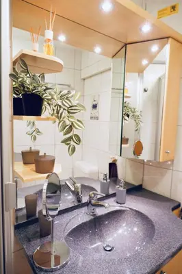 Ein Badezimmer in der Unterkunft Apartment Haus Judith - Bonita by Interhome