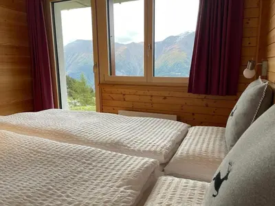 Ein Bett oder Betten in einem Zimmer der Unterkunft Apartment Brunnquell by Interhome