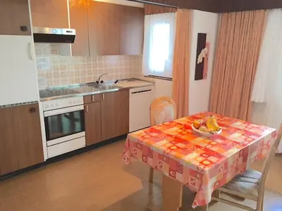 Küche/Küchenzeile in der Unterkunft Ferienhaus Perle