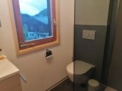 Ein Badezimmer in der Unterkunft Haus Zur Mühle