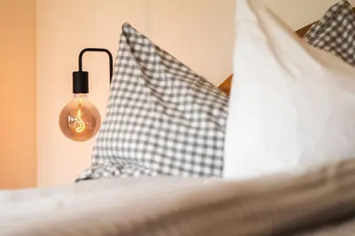 Ein Bett oder Betten in einem Zimmer der Unterkunft Studio Haro