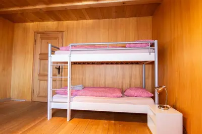 Ein Bett oder Betten in einem Zimmer der Unterkunft Im Zentrum