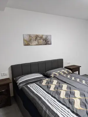 Ein Bett oder Betten in einem Zimmer der Unterkunft Ferienwohnung Primavista