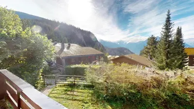 Naturlandschaft in der Nähe des Chalets