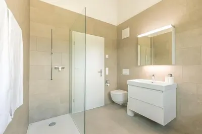 Ein Badezimmer in der Unterkunft Stockhorn Apartment - Aare Jungfrau AG