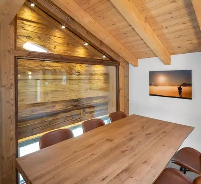 Grundriss der Unterkunft Pilanous House - Penthouse suite - Swiss Alps