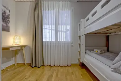 Ein Bett oder Betten in einem Zimmer der Unterkunft Apartment Babice 4,5 - GRIWA RENT