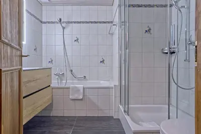Ein Badezimmer in der Unterkunft Apartment Babice 4,5 - GRIWA RENT