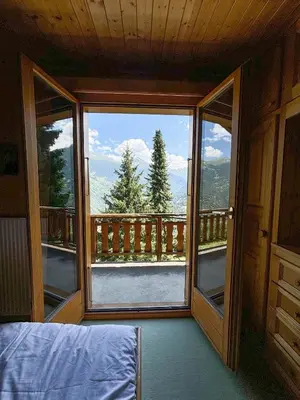 Naturlandschaft in der Nähe des Chalets