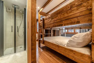 Ein Badezimmer in der Unterkunft Chalet Edelweiss