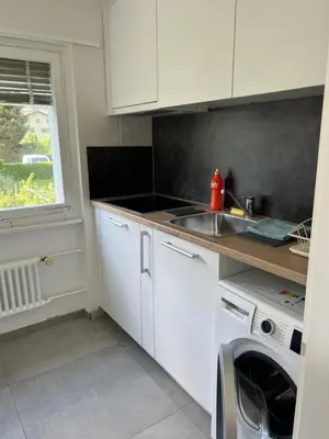 Küche/Küchenzeile in der Unterkunft HANNA Apartment