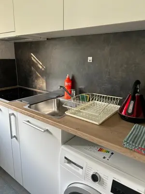 Küche/Küchenzeile in der Unterkunft HANNA Apartment
