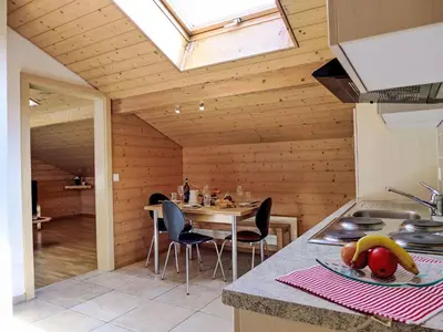 Küche/Küchenzeile in der Unterkunft Apartment Bühl by Interhome