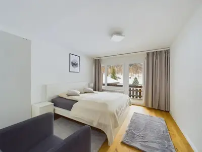Ein Bett oder Betten in einem Zimmer der Unterkunft Mountain Majesty Apartment with Stunning Views