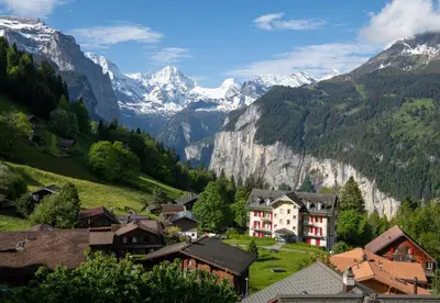 Naturlandschaft in der Nähe der Ferienwohnung