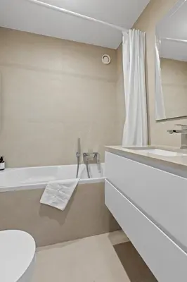 Ein Badezimmer in der Unterkunft Appartement rénové, calme et cozy