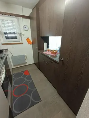 Küche/Küchenzeile in der Unterkunft Kummublick Täsch, Nähe Zermatt