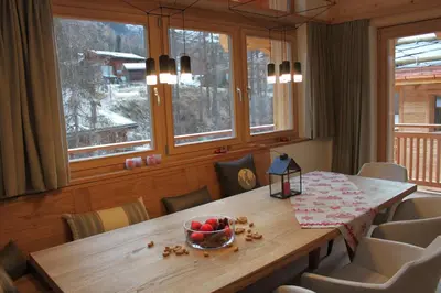 Getränke in der Unterkunft Chalet Binna