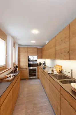 Küche/Küchenzeile in der Unterkunft Chalet Binna