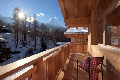 Chalet Binna im Winter