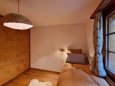 Ein Bett oder Betten in einem Zimmer der Unterkunft Cairn