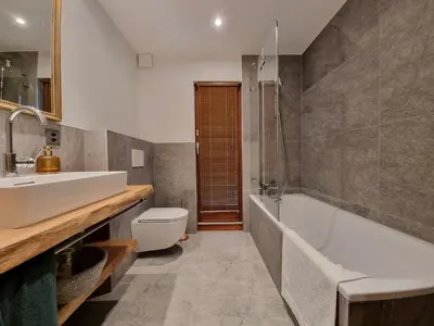 Ein Badezimmer in der Unterkunft Cairn