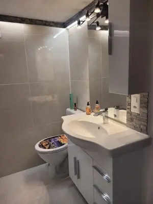 Ein Badezimmer in der Unterkunft Appartement Nax