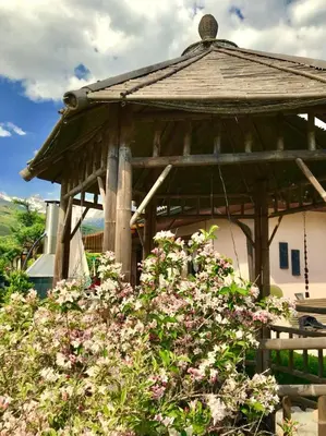 Ein Garten an der Unterkunft B&B à la Madeleine