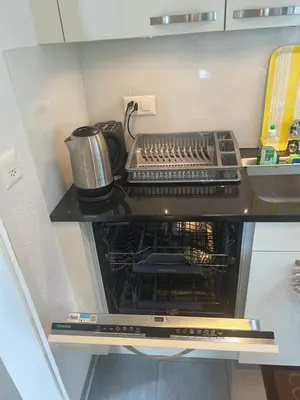 Küche/Küchenzeile in der Unterkunft Diamant Apartment