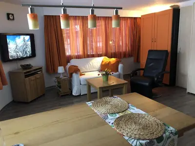 TV/Unterhaltungsangebot in der Unterkunft Apartment Cresta di Saas by Interhome