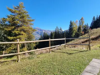 Naturlandschaft in der Nähe des Chalets