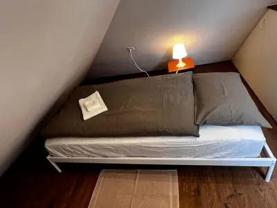 Ein Bett oder Betten in einem Zimmer der Unterkunft Casa Sciresee