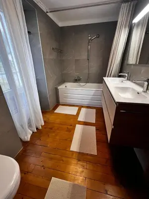 Ein Badezimmer in der Unterkunft Casa Sciresee