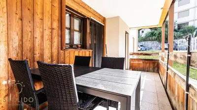 Grundriss der Unterkunft Ferienwohnung Haus Binelti, Fiesch