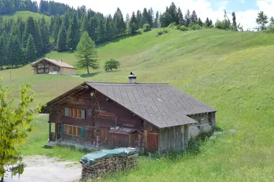 Naturlandschaft in der Nähe des Ferienhauses