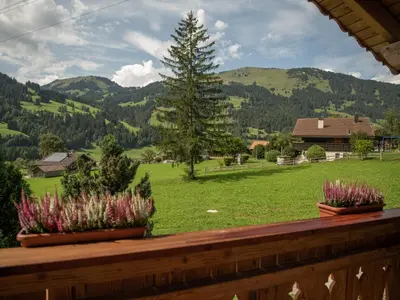 Naturlandschaft in der Nähe des Chalets