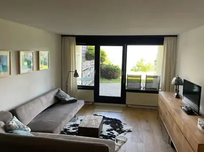 TV/Unterhaltungsangebot in der Unterkunft Apartment im 4-Sterne Berghotel über Interlaken-Thunersee