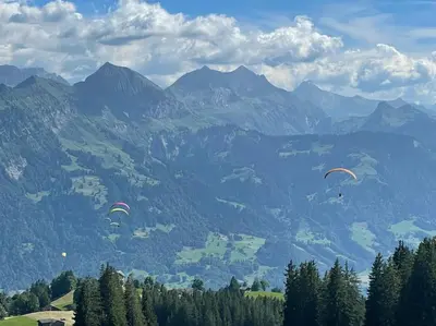 Naturlandschaft in der Nähe der Ferienwohnung