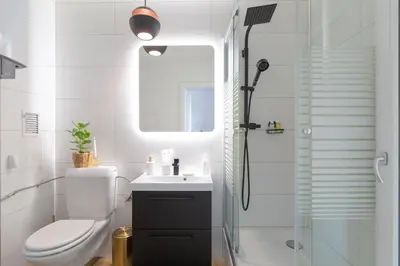 Ein Badezimmer in der Unterkunft Tourbillon