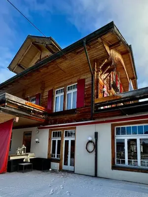 Das Gebäude in dem sich das Bed & Breakfast befindet