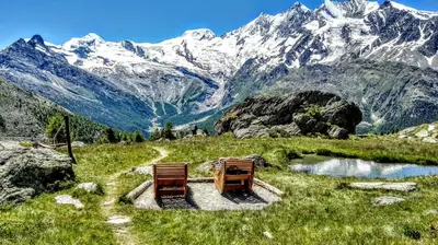 Naturlandschaft in der Nähe der Ferienwohnung