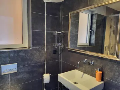 Ein Badezimmer in der Unterkunft Oase zum SEIN