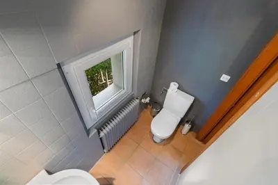 Ein Badezimmer in der Unterkunft Joli studio style chalet