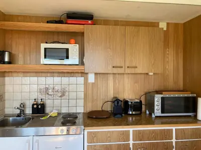 Küche/Küchenzeile in der Unterkunft Chalet Mon Abri